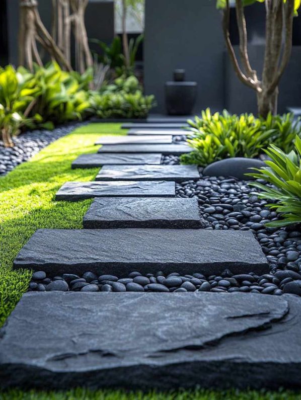 Creative landscape layout
